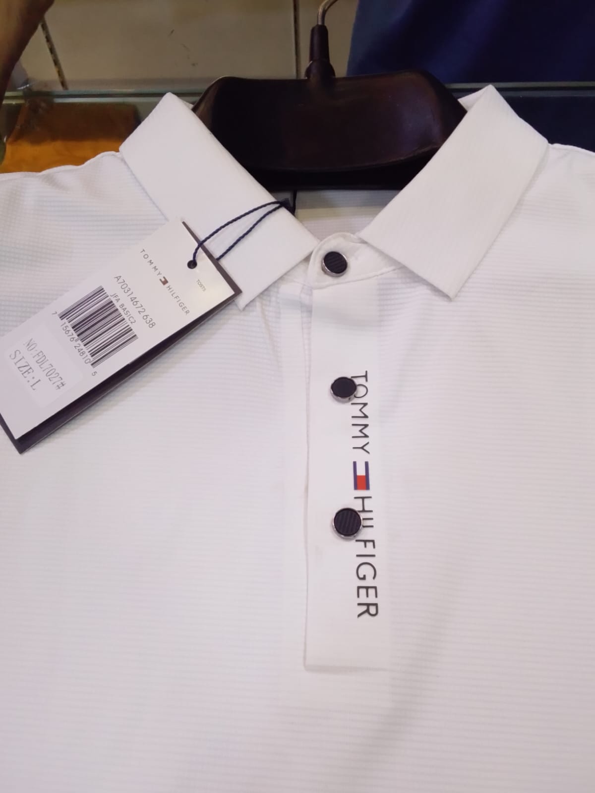 Men's Classic Pique Polo Shirt – Navy Blue Casual Style